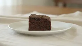 Шоколадный яблочный брауни