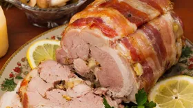 Фаршированная свиная вырезка