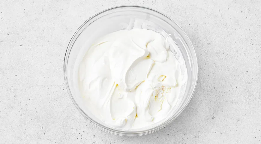 Торт Три стакана со сметанным кремом