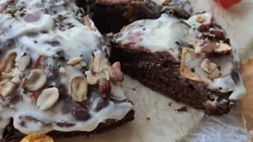 Рецепты со сливками, орехами и яблоком