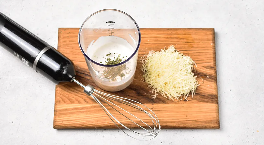 Белковый омлет в микроволновке