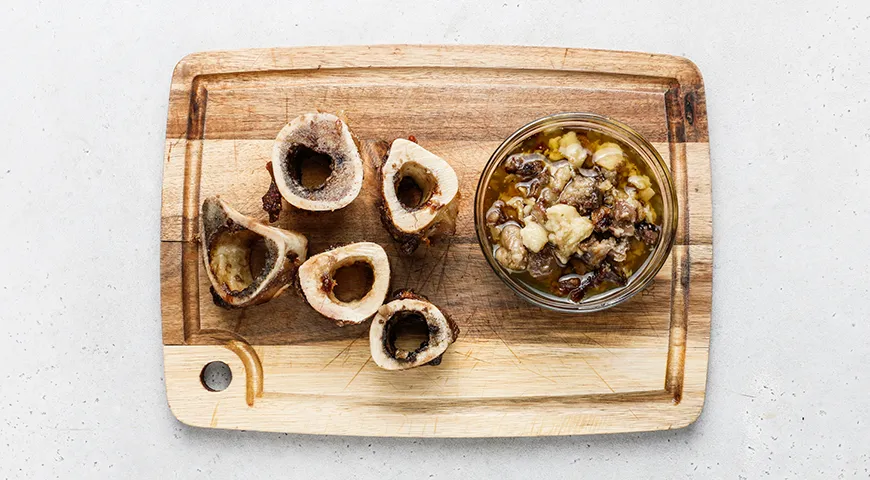 Каша гурьевская из гречневой крупы