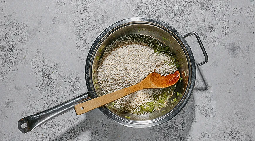 Ризотто с морепродуктами