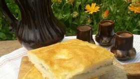 Ароматный пирог с картофелем