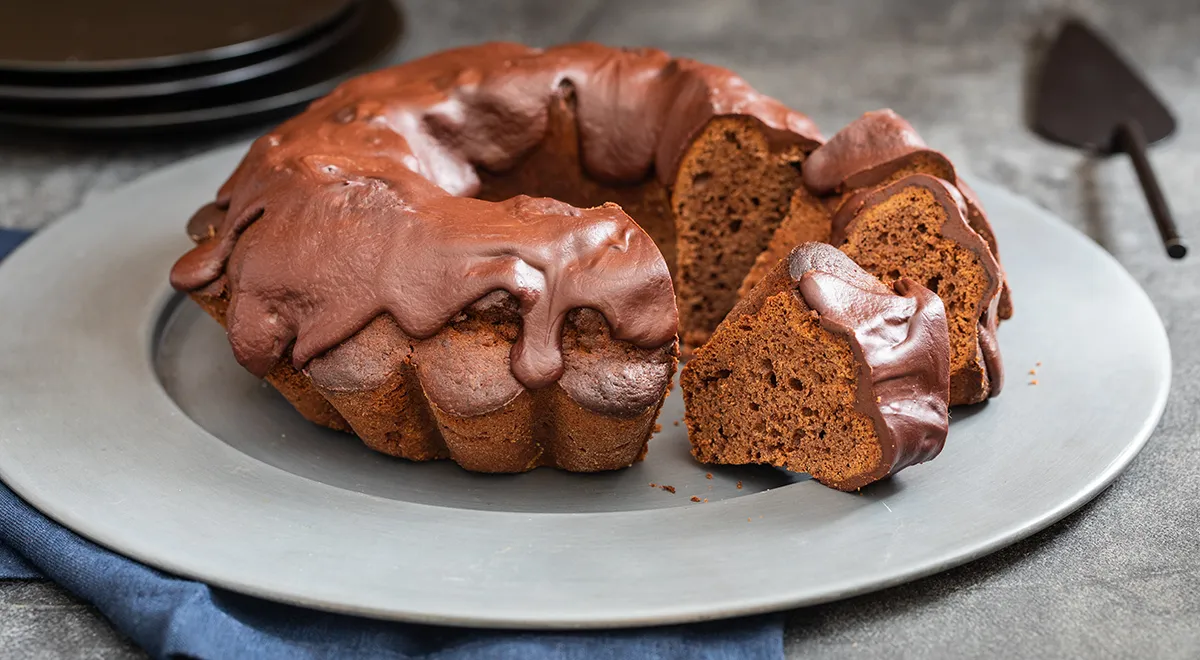 Шоколадный кекс на сметане