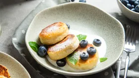 Ванильные сырники (с ванильным сахаром)