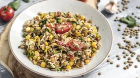 Рецепты с кинзой, кукурузой и бобовыми
