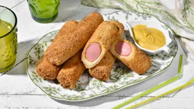 Сосиски в тостовом хлебе