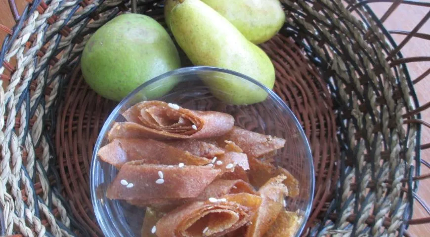 Рецепт пастилы из груш, яблок или слив 