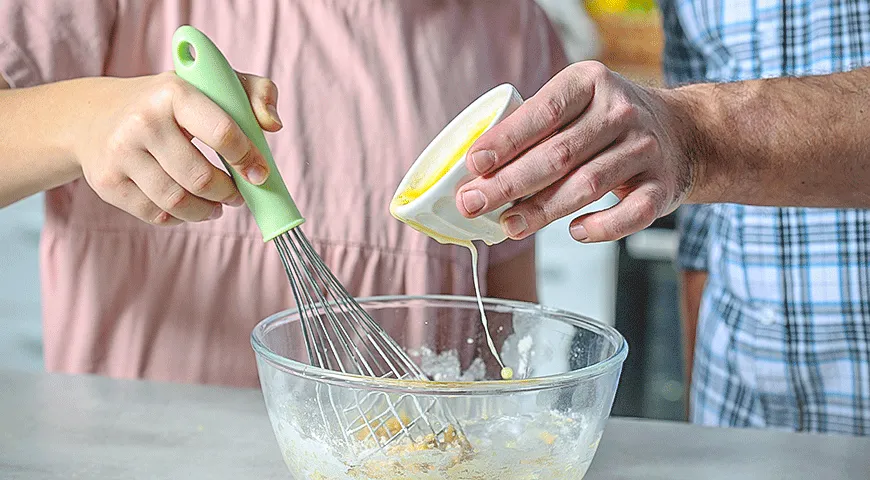 Печенье «Мадлен» с маракуйей