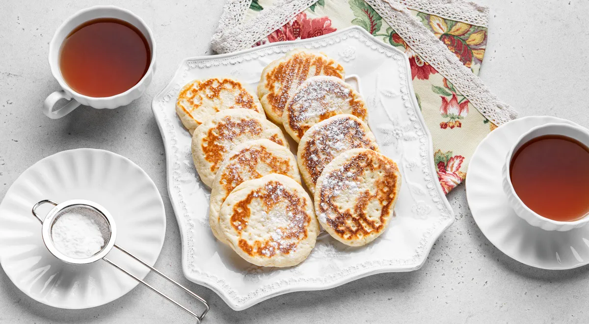 Рецепт сметанного печенья на сковороде