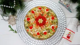 Рецепты для новогоднего меню с салатом и горохом