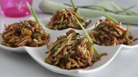 Простые рецепты с огурцом и кальмарами