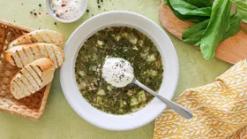 Борщ с свининой