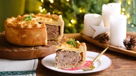 Пирог с свининой