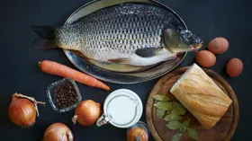 Рецепты с рыбой, яйцом куриным и сливочным маслом
