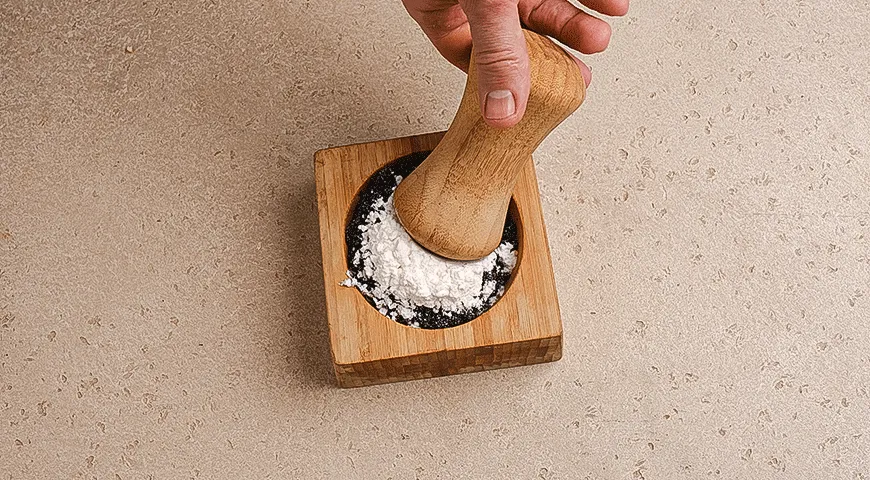 Ягодно-маковая творожная пасха