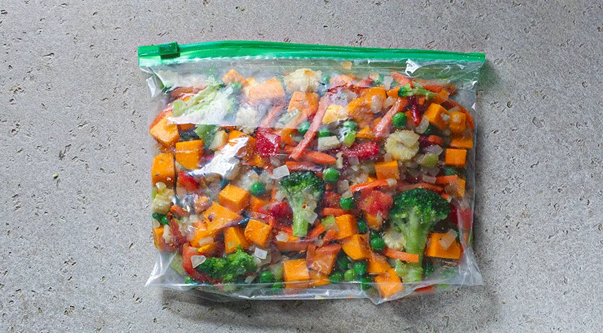 Постный минестроне с тыквой