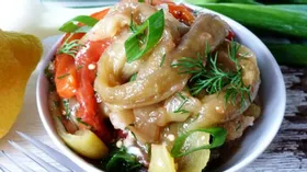 Салат из запеченных овощей 