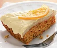 Морковный пирог с фундуком