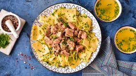 Рецепты с чесноком, мукой пшеничной и морковью