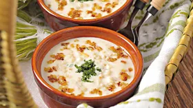 Рецепты с кисломолочными продуктами, мукой пшеничной и кинзой