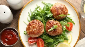 Котлеты из курицы и говядины