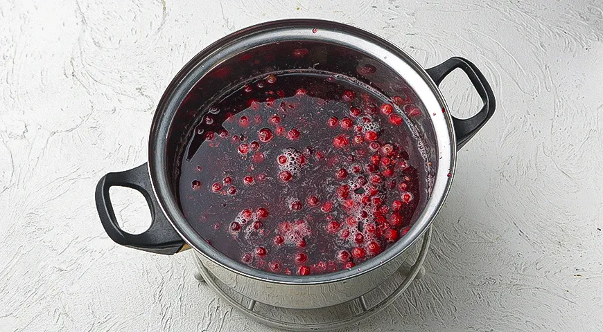 Ягодный морс с медом