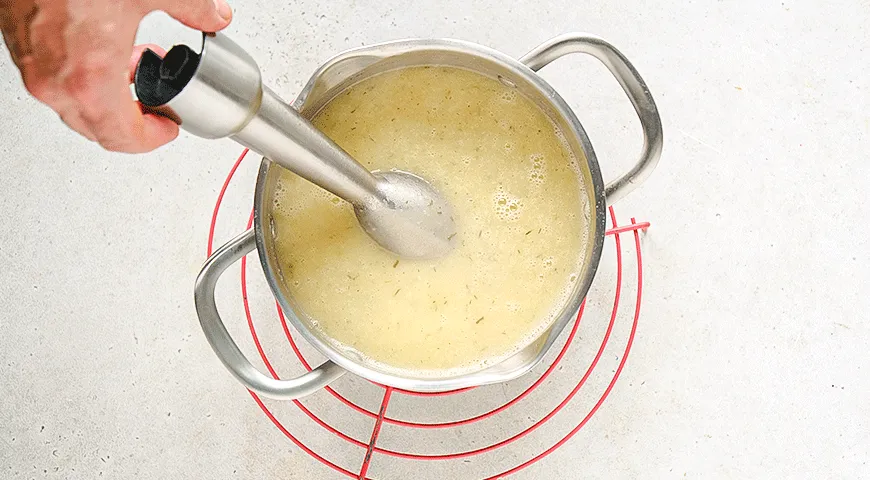 Сливочный суп с брокколи