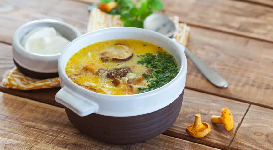 Молочный грибной суп — рецепт с фото пошагово. Как сварить молочный суп с грибами?
