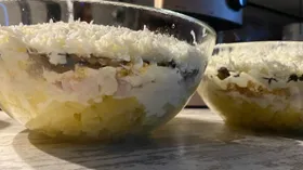 Салат «Невеста» с куриной грудкой