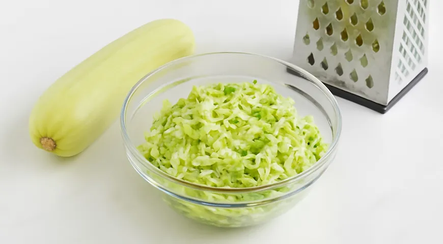 Лепешки из кабачков с сыром