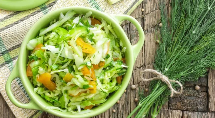 Рецепт салата из краснокочанной капусты