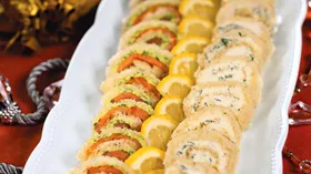 Рецепты с рыбой, сырами и хлебом
