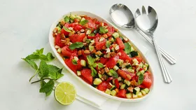 Рецепты с миндалём и огурцом