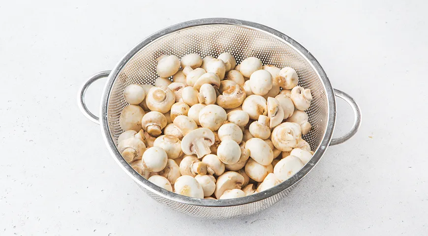 Маринованные шампиньоны по-корейски