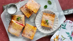 Рецепты с молочной продукцией, мукой пшеничной и клюквой
