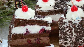 Рецепты на Новый год с яйцом куриным и вишней