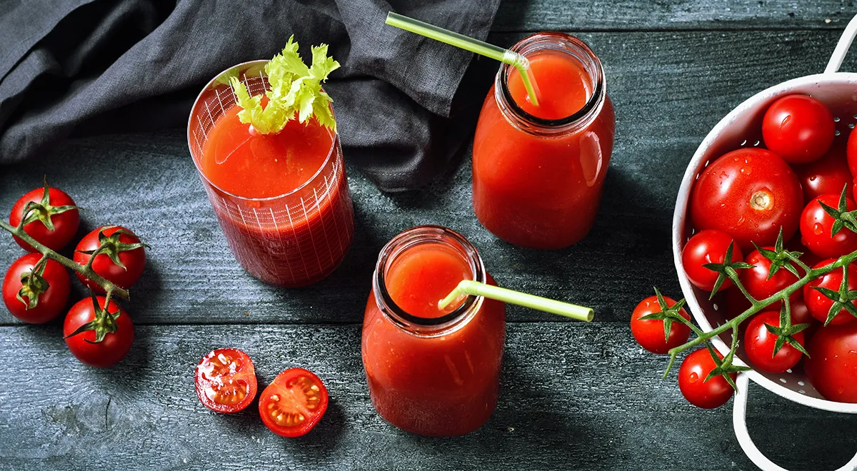 Рецепт томатного сока без стерилизации