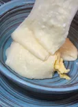 Бышлакъ биширген (картофельное пюре с сыром)