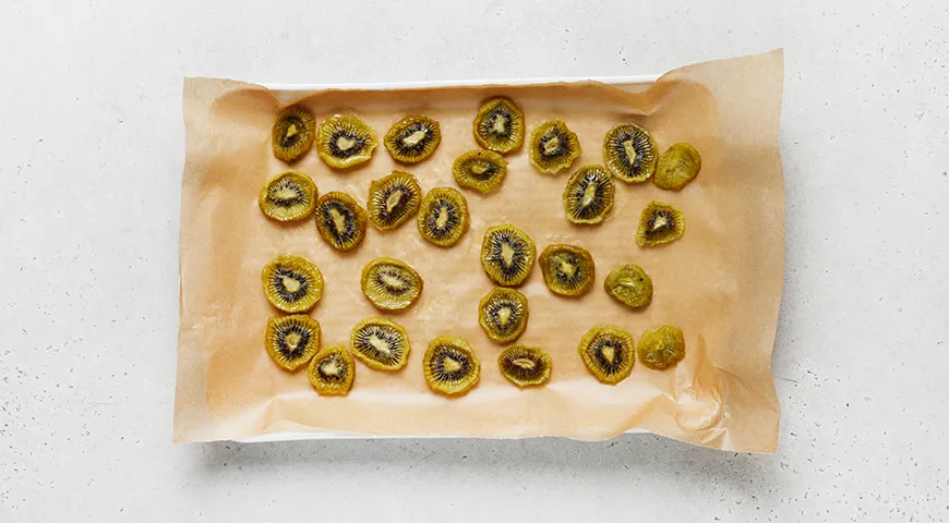 Домашние цукаты из киви