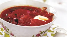 Рецепты со свёклой, томатами и салом