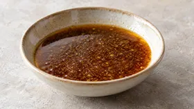 Китайская кунжутная заправка для салатов