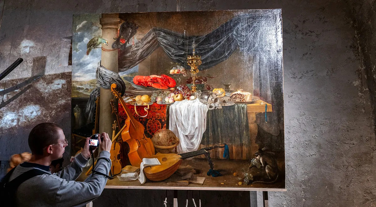 Одно из наиболее известных полотен Яна ван ден Хекке в Эрмитаже отреставрировано при поддержке «Магнита»