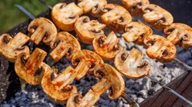 Шашлык без мяса: рецепты