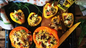 Рецепты с овощами, фасолью и киноа