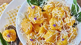 Рецепты с молочной продукцией, сырами и тыквой