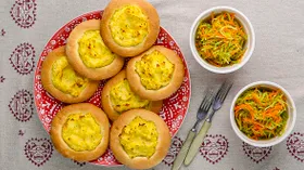 Шаньги с картошкой из дрожжевого теста