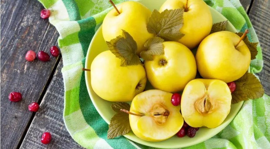 Как мочить яблоки