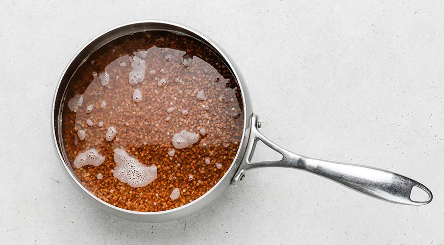 Гречка с тунцом